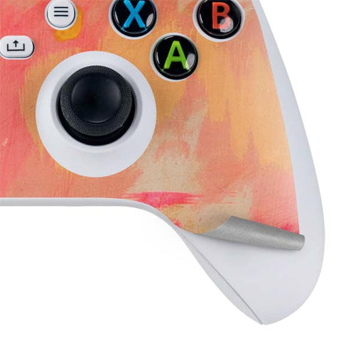 Colored Finger Paint Xbox Series S Controller Skin